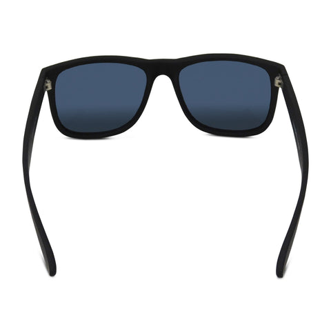 Polarized Classic Wrap Solid Smoke Sunglasses