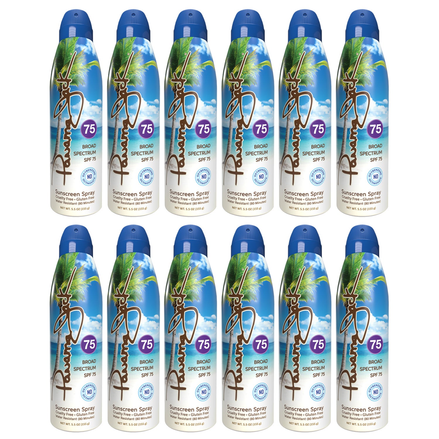 Continuous Spray Sunscreen SPF 75