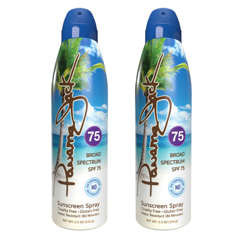 Continuous Spray Sunscreen SPF 75