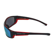 Sport Wrap Mirror Sunglasses