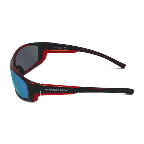 Sport Wrap Mirror Sunglasses