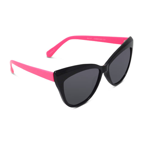 Smoke Cat-Eye Surf Sunglasses