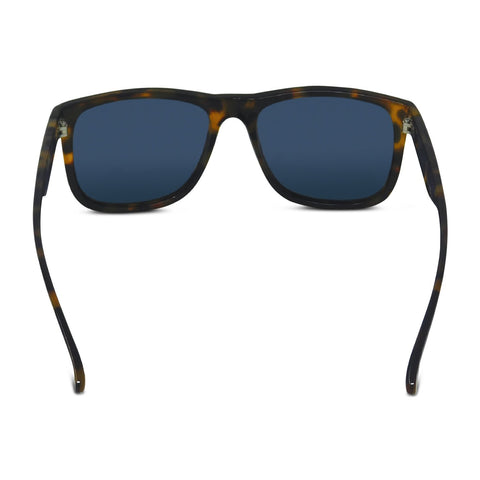 Polarized Classic Wrap Solid Smoke Sunglasses