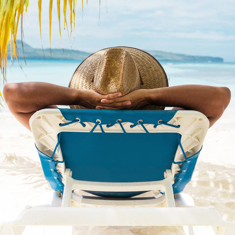 Palm Fiber Lifeguard Hat