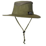 Panama Jack Crown Pocket Hat - Lightweight, Packable, UPF 50+ UVA/UVB Sun Protection, 2 3/4 Brim, Neck Drape Covering (Navy, Small/Medium)