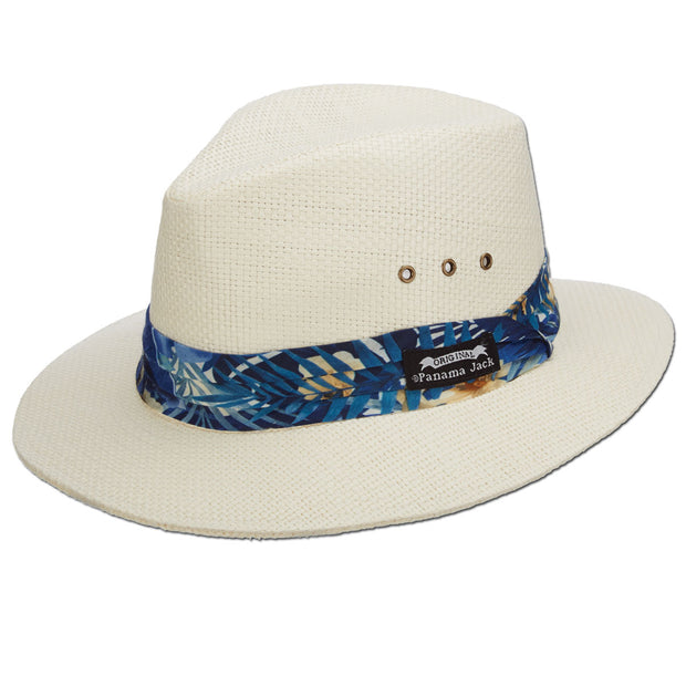 Tropical Band Natural Toyo Safari Hat