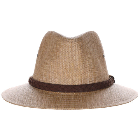 Suede Band Matte Toyo Safari Hat - All Sales Final