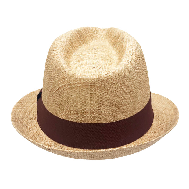 Premium Matte Raffia Fedora Hat