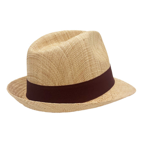 Premium Matte Raffia Fedora Hat - All Sales Final