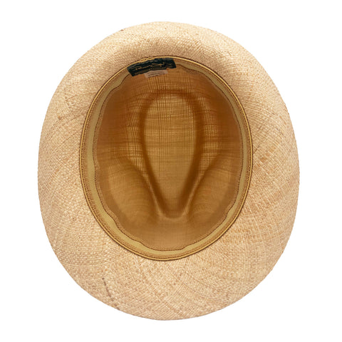 Premium Matte Raffia Fedora Hat - All Sales Final