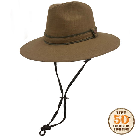 Premium Hemp Safari Hat