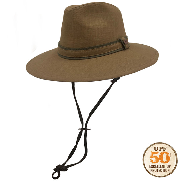 Premium 100% Hemp Signature Safari Hat – Panama Jack®