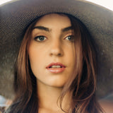 Premium Metallic Gold Paper Braid Straw Hat - All Sales Final