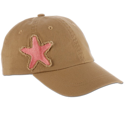 Sea Creatures Frayed Patch Baseball Cap