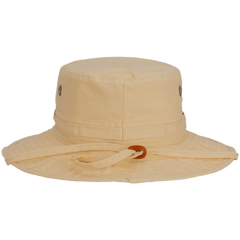 Multi-Color Palm Underbrim Bucket Sun Hat