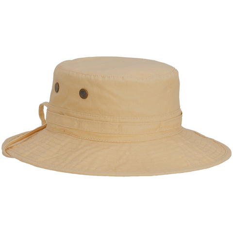 Multi-Color Palm Underbrim Bucket Sun Hat