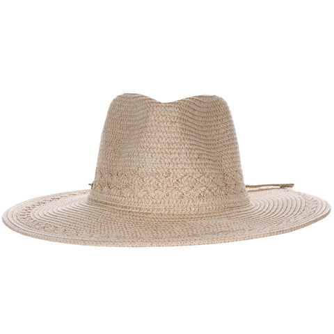 Paper Braid Straw Western Sun Hat