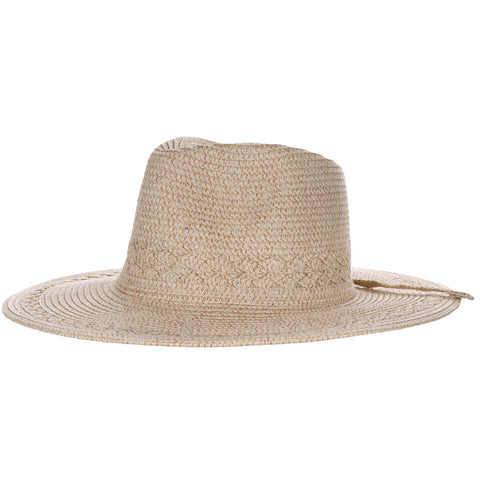 Paper Braid Straw Western Sun Hat