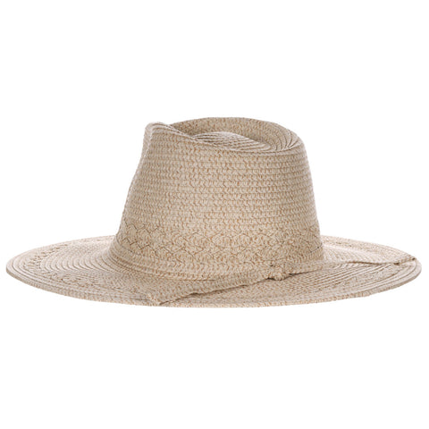 Paper Braid Straw Western Sun Hat