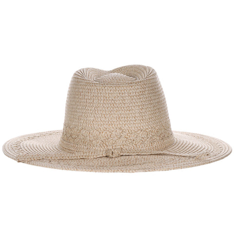 Paper Braid Straw Western Sun Hat