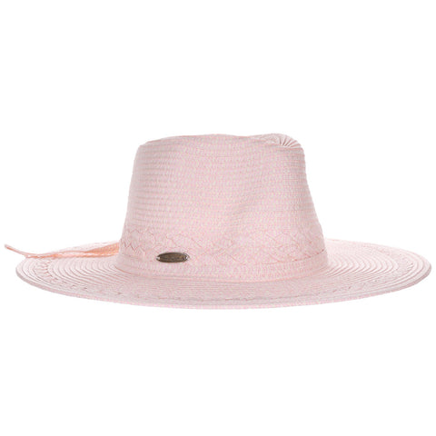 Paper Braid Straw Western Sun Hat