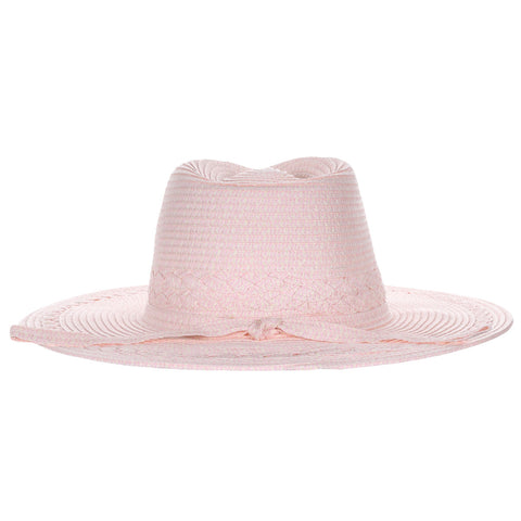 Paper Braid Straw Western Sun Hat