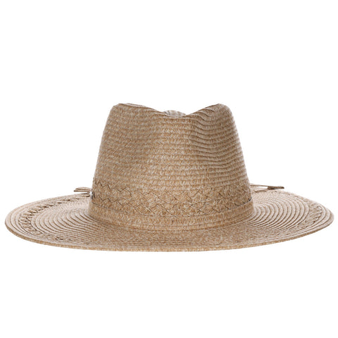 Paper Braid Straw Western Sun Hat