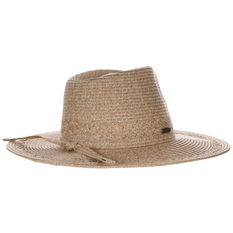 Paper Braid Straw Western Sun Hat