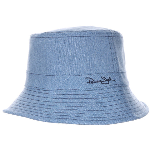 Denim Bucket Sun Hat - All Sales Final