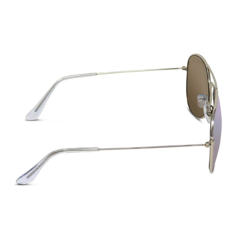 Silver Aviator Sunglasses