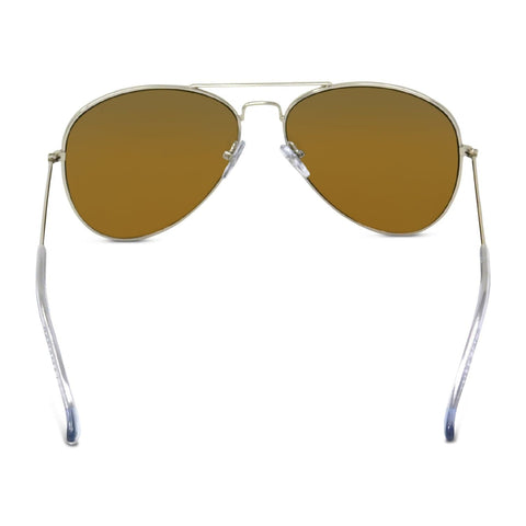 Silver Aviator Sunglasses