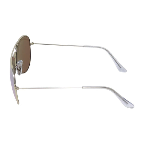 Silver Aviator Sunglasses