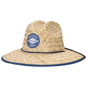 Sunset Palm Underbrim Straw Lifeguard Sun Hat