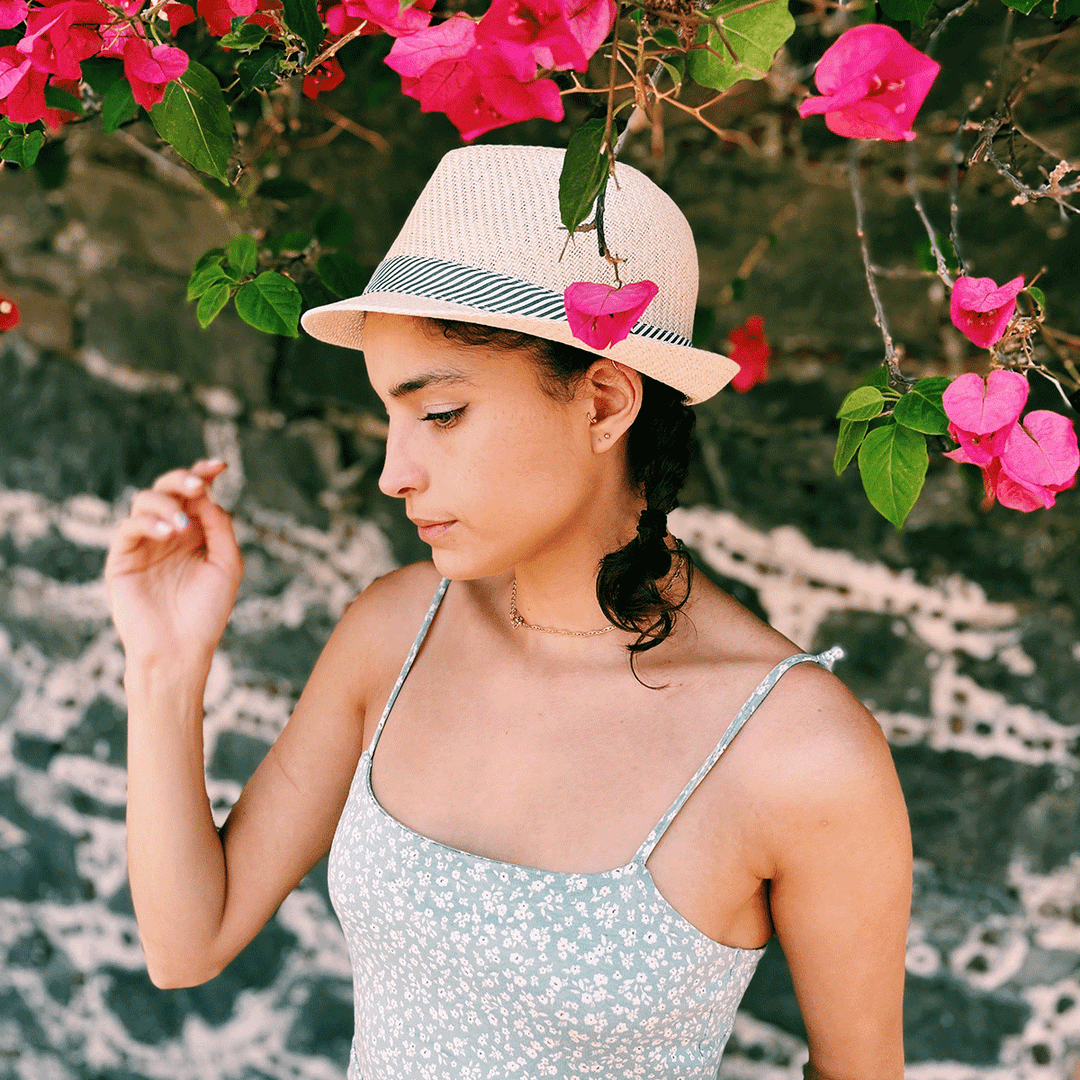Fedora sun hats for women on sale