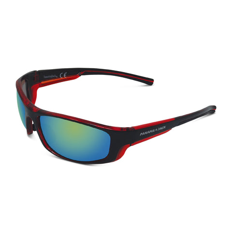 Sport Wrap Mirror Sunglasses