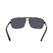 Polarized Rectangle Metal Aviator Sunglasses
