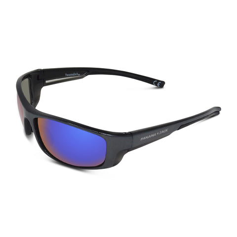 Sport Wrap Mirror Sunglasses