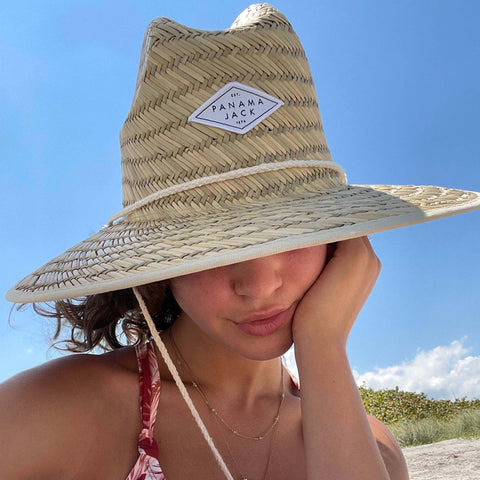 Multi-Color Palm Underbrim Lifeguard Sun Hat