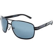 Polarized Smoke Metal Navigator Sunglasses