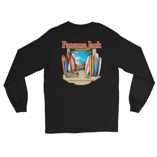 Chairman Of The Boards Unisex Long Sleeve T-Shirt - 2 Sided Print