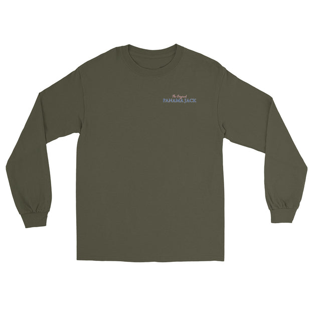 Original Wood Man Unisex Long Sleeve T-Shirt - 2 Sided Print