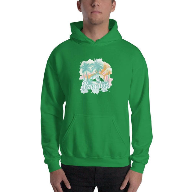 Paradise Watercolors Unisex Hoodie