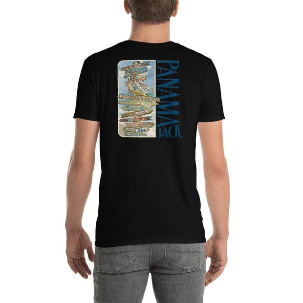 Escape Away Destinations Short-Sleeve Unisex T-Shirt - 2 Sided Print