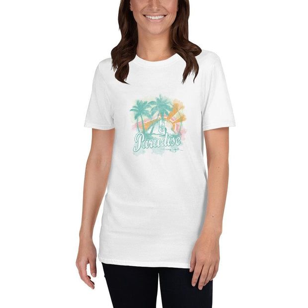Paradise Watercolors Short-Sleeve Unisex T-Shirt