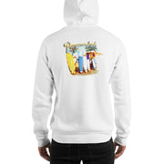 Surfboards Escape Unisex Hoodie - 2 Sided Print