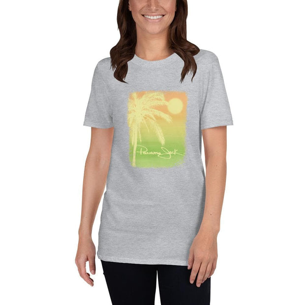Palm Tree Sunset Short-Sleeve Unisex T-Shirt
