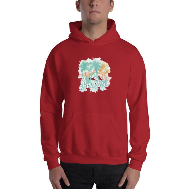 Paradise Watercolors Unisex Hoodie