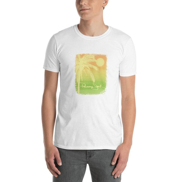 Palm Tree Sunset Short-Sleeve Unisex T-Shirt