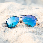 Premium Polarized Aviator Mirror Sunglasses